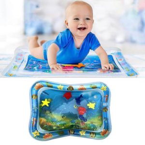 Baby Tummy Time Play Water Mat Inflatable Pad