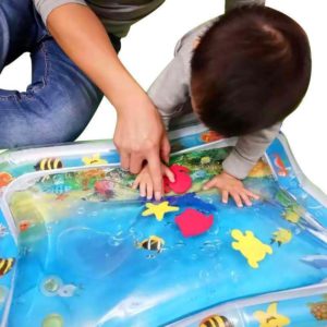 Baby Tummy Time Play Water Mat Inflatable Pad
