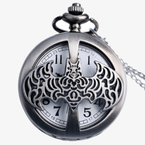 Bat Half Hunter Pocket Watch