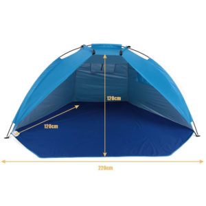 Beach Tent Portable Pop Up Sun Shade Uv Protection Cabana