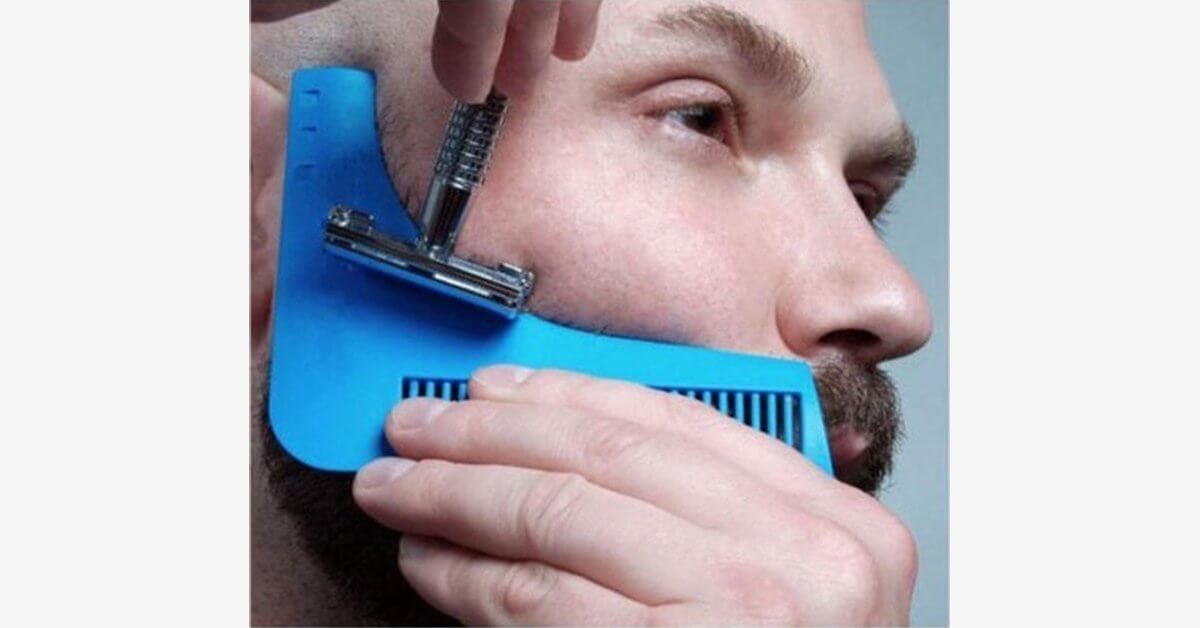 Beard And Grooming Shaping Tool