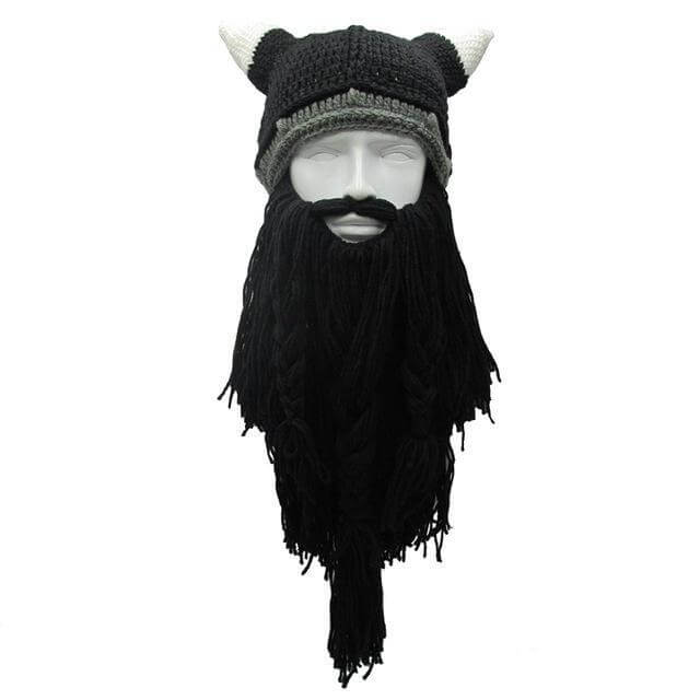 Beard Hat Viking Beard Hat Beanie Crochet Beard Hat