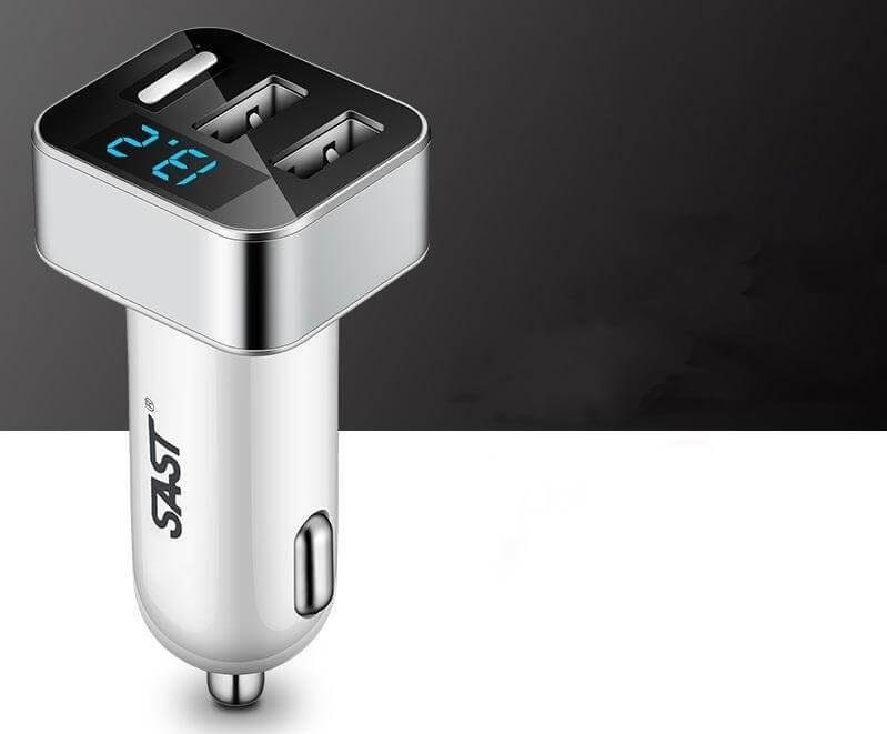 Best 3 In 1 Multi Function High Speed Usb Charger For Your Car