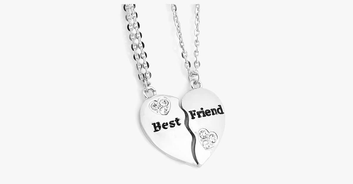 Best Friend Pendant Necklace