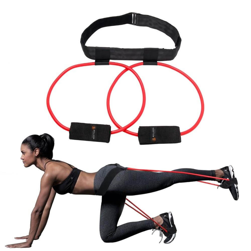 Best Resistance Band For Squats Butt Glute Leg Belt Workout Exercise