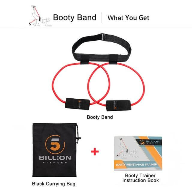 Best Resistance Band For Squats Butt Glute Leg Belt Workout Exercise