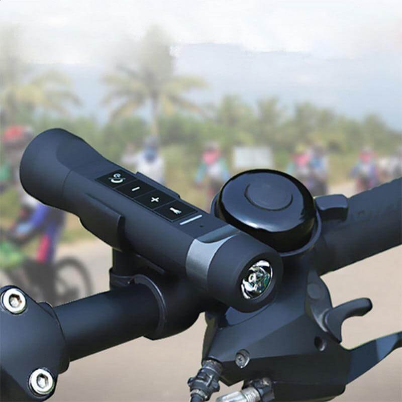 Bicycle Bluetooth Speakers Waterproof Led Light Power Bank
