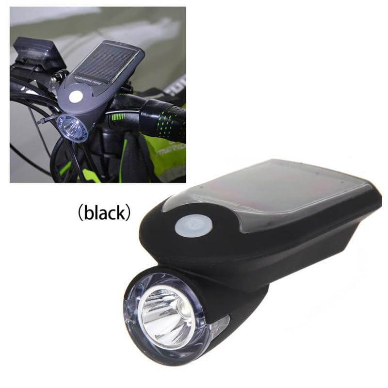 Bike Headlight Rechargeable Solar Bicycle Headlight