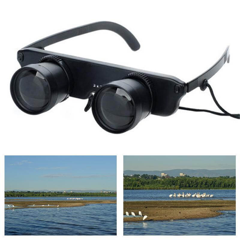 Binocular Glasses Hands Free Magnifying Eye Wear Fishing Hunting