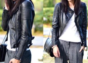 Black Blazer Faux Soft Leather Jackets