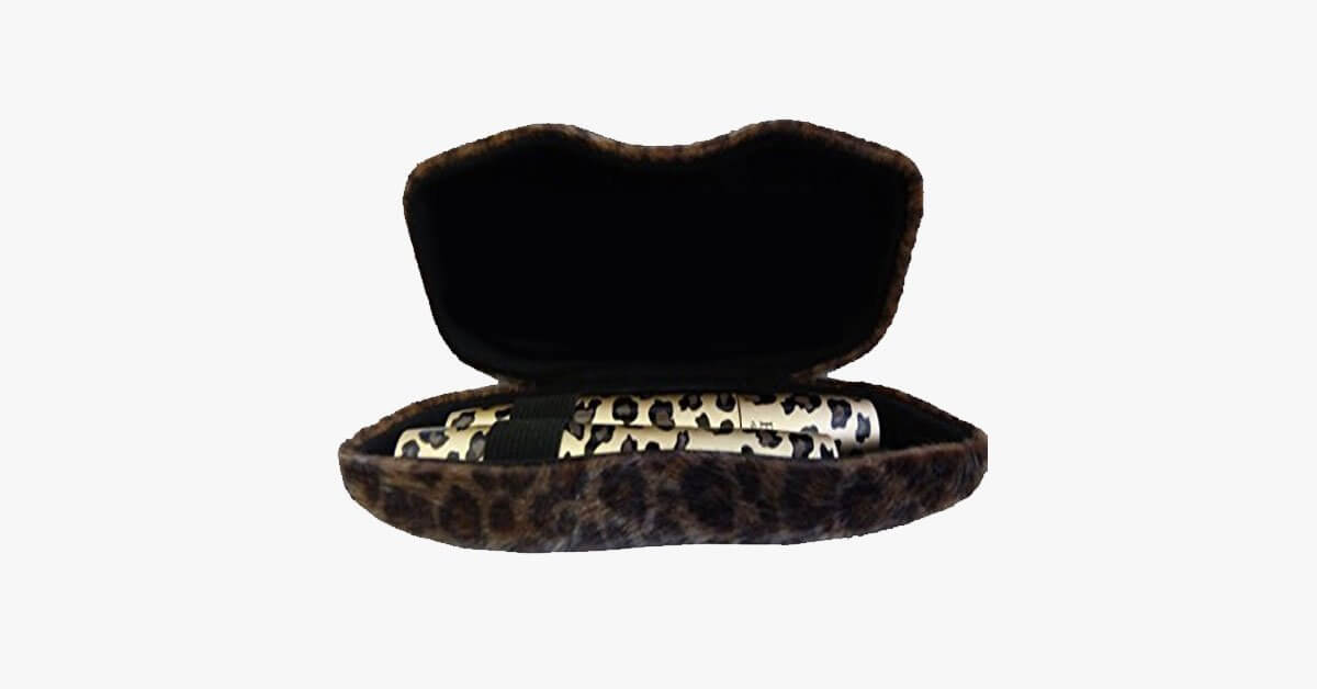 Black Mascara With Furry Leopard Display Case Long Lasting And Natural Mascara That Keeps You Looking Fresh