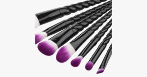 Black Unicorn Makeup Brush Set Of 7 Brushes For The Perfect Blending