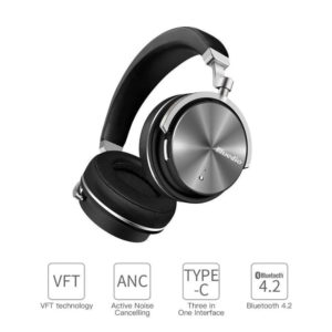 Bluedio T4S Bluetooth Headphones Active Noise Cancelling Wireless Headset With Mic For Phone Bluetooth Earphone