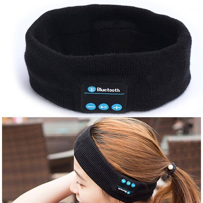 Bluetooth Headband Wireless Sleep Headband Ear Head Phones Running
