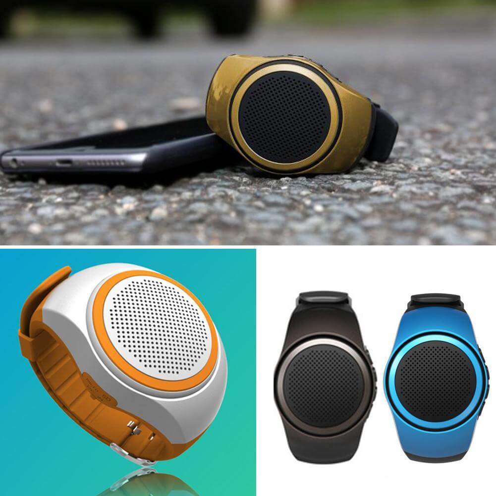 Bluetooth Speaker Watch Wearable Bluetooth Speaker Portable