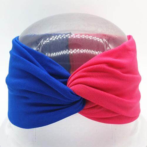 Boho Twist Colorblock Headband