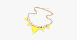 Bold Triangle Statement Necklace