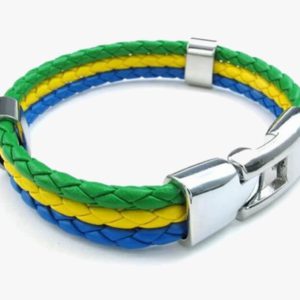 Brazil Flag Bracelet