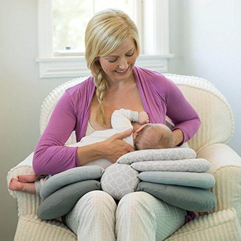 Breastfeeding Pillow Adjustable Layered Pillow For Baby Infant