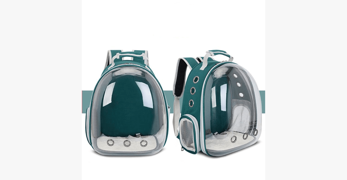 Bubble Pet Carrier Travel Backpack