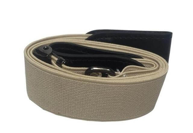 Buckleless Belt No Buckle Stretch Elastic Stylish Waist Belt