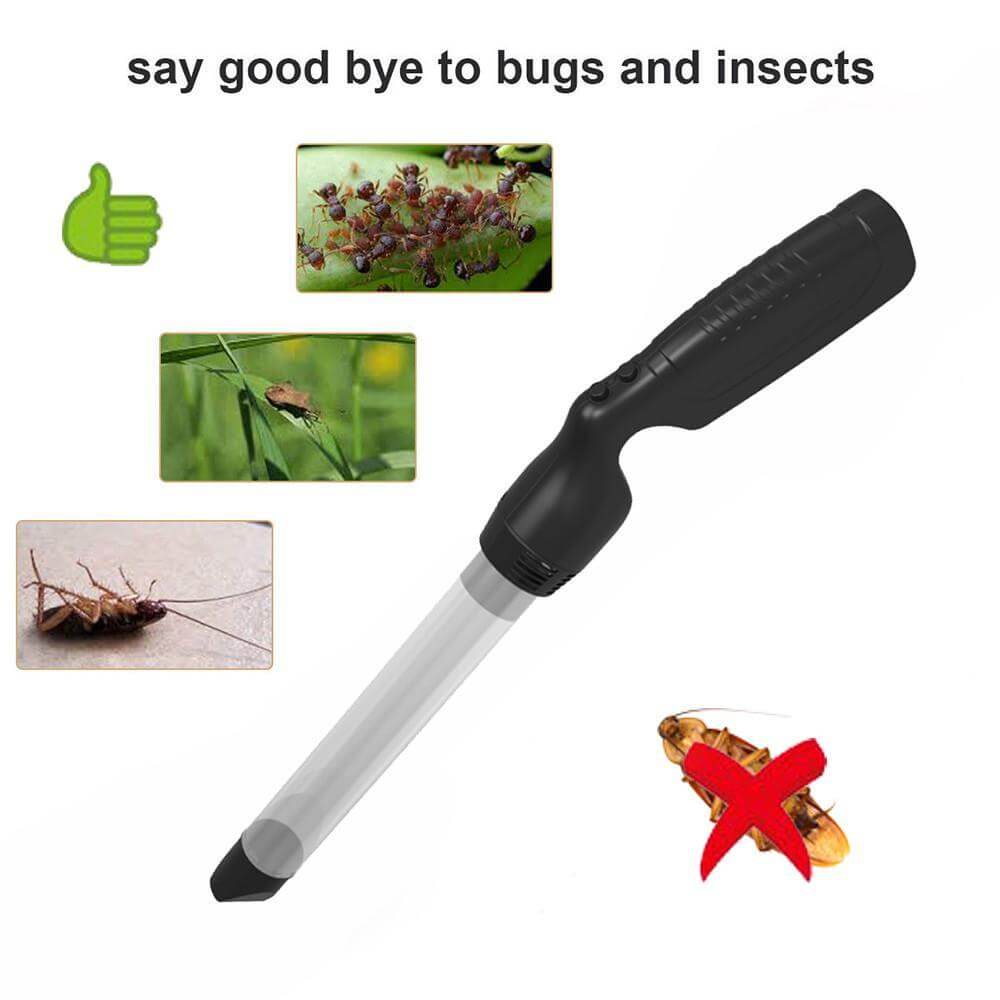 Bug Vacuum Catcher Sucker Ultrasonic Pest Repellent Trap