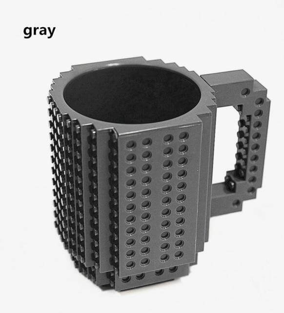 Building Blocks Mug Build On Brick Diy Building Blocks Coffee Cup