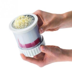 Butter Grater Stainless Cheese Shredding Mincer Grinder