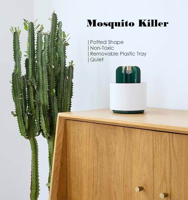 Cactus Shaped Electronic Mosquito Killer For Home Bedroom Kitchen Office