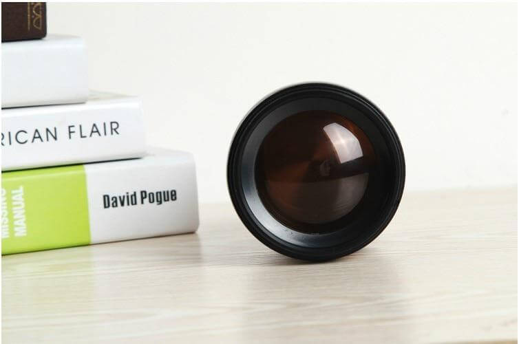 Camera Lens Coffee Travel Thermos Mug