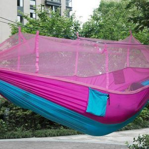 Camping Hammock Mosquito Bug Net Portable Backpacking Hammock