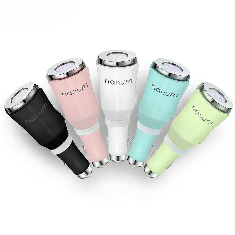 Car Aroma Diffuser Car Aromatherapy With Dual Power Usb Car Charger 5 Color Selection