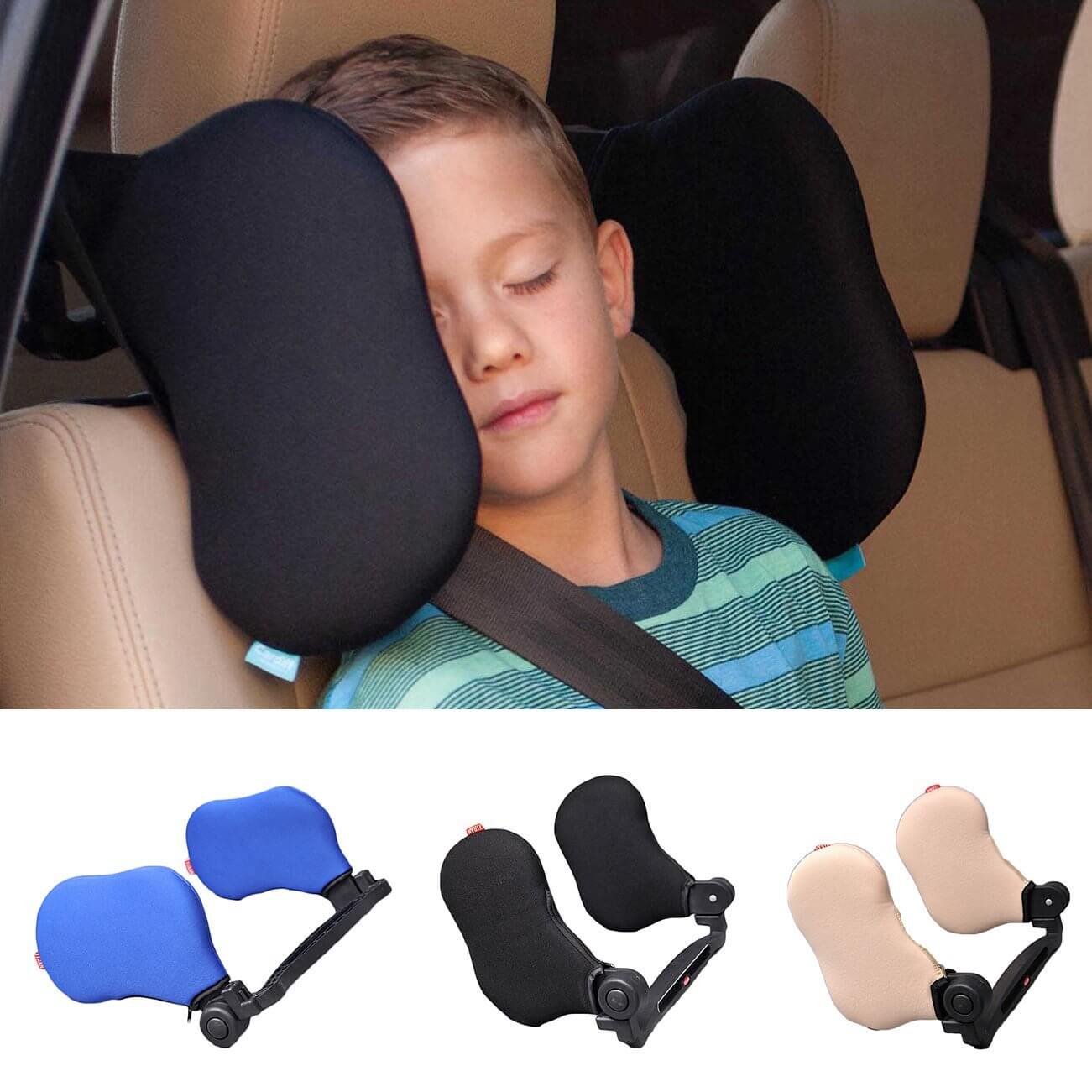 Car Seat Headrest Travel Neck Pillow Neck Safety Support