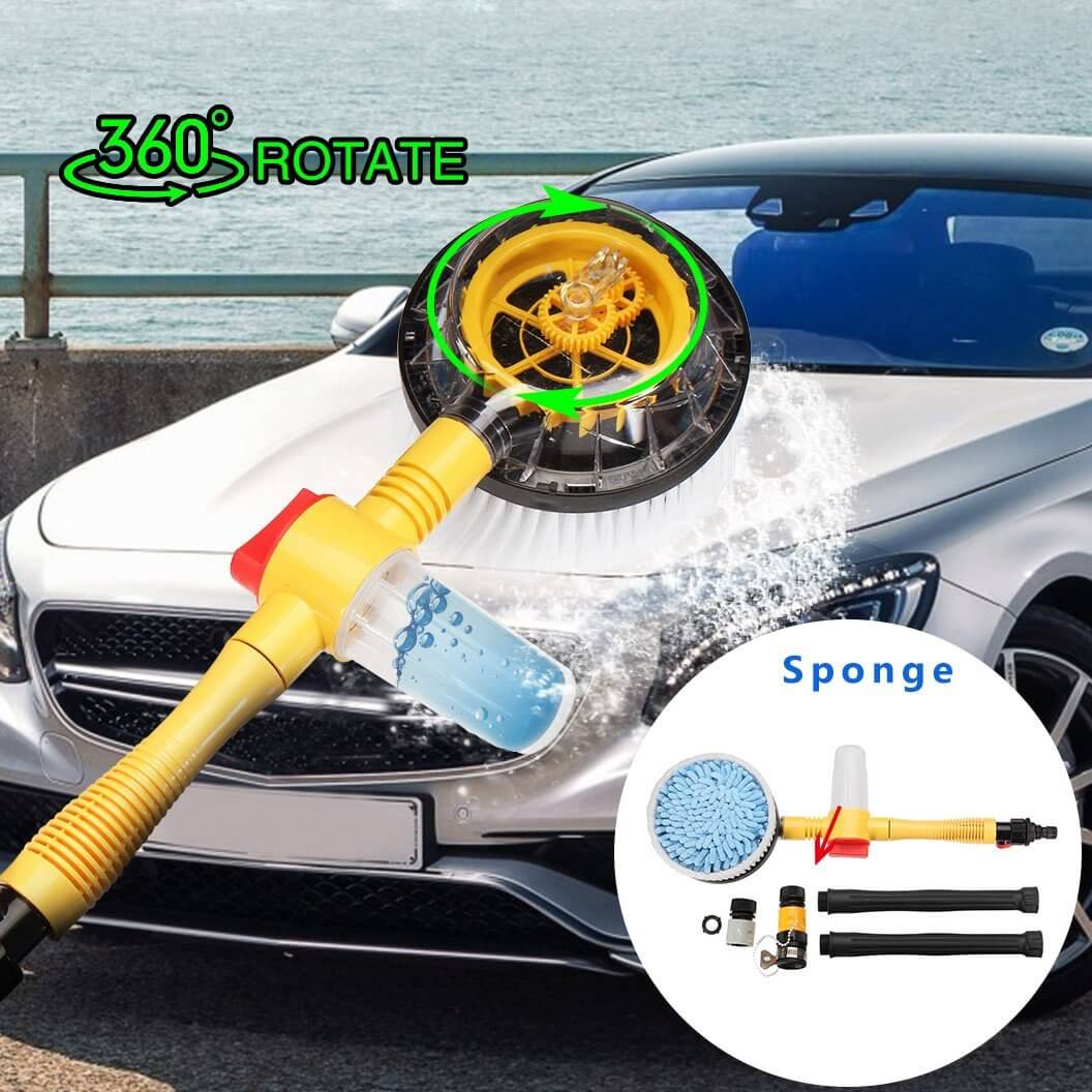 Car Wash Brush Spinning Rotating Car Foam Wash Brush Automatic