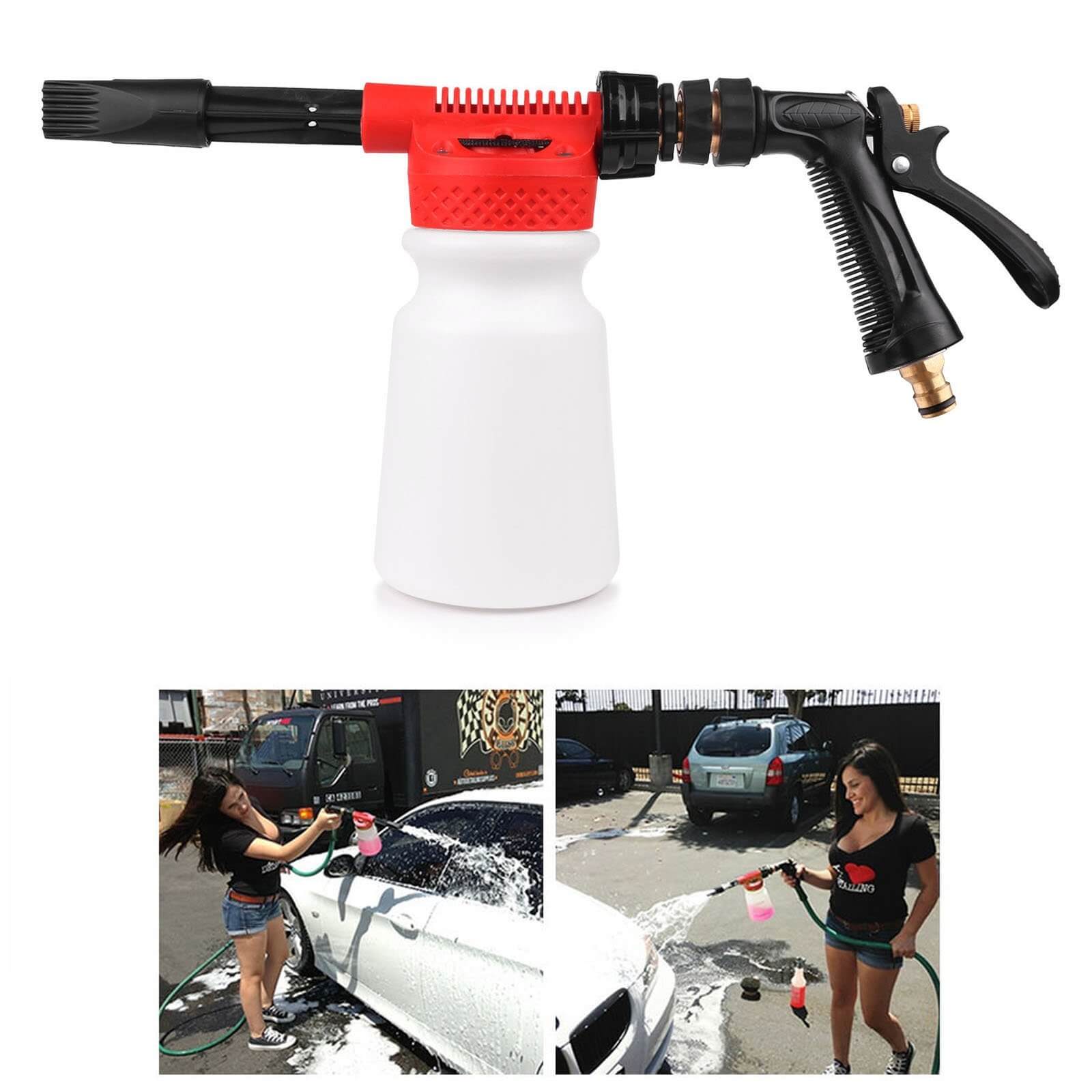Car Wash Gun Foam Gun Car Cleaning Washing Snow Shampoo Sprayer