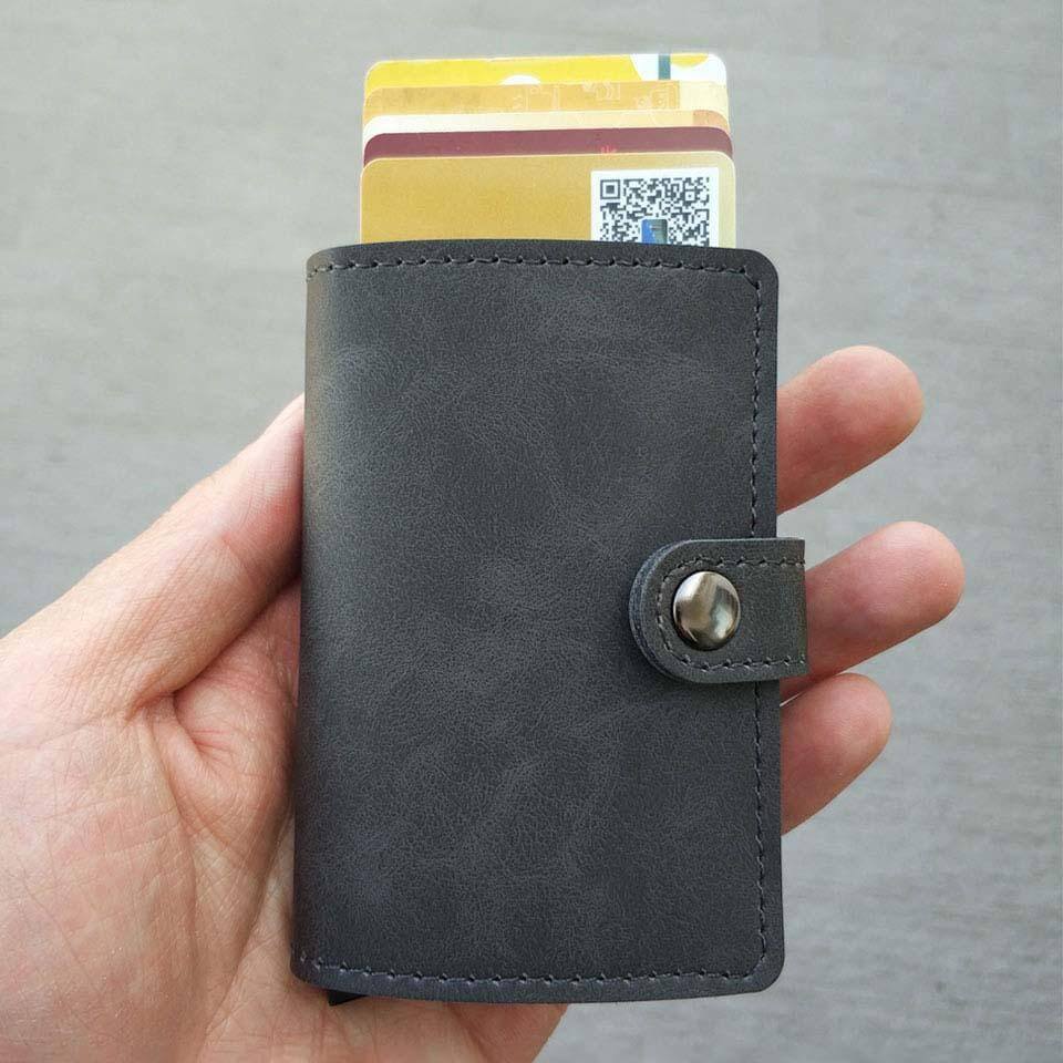 Card Holder Wallet Anti Theft Rfid Mini Secrid Wallet