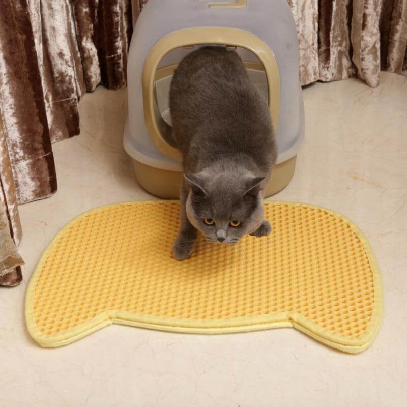 Cat Litter Mat Waterproof Easy Cleaning Litter Trapper