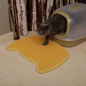 Cat Litter Mat Waterproof Easy Cleaning Litter Trapper