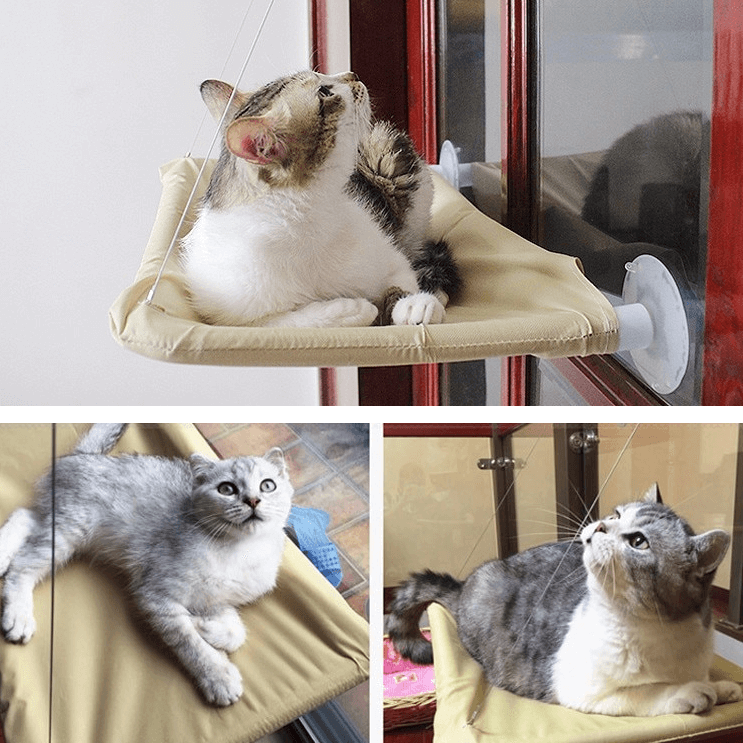 Cat Window Hammock Cushion Bed Hanging Shelf Perch Seat