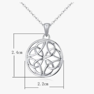 Celtic Knot Silver Pendant