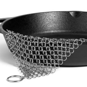 Chain Mail Scrubber Cast Iron Cleaner Stainless Steel Pan Cleaner