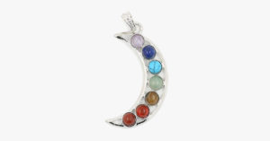 Chakras Natural Stone Pendant Charms