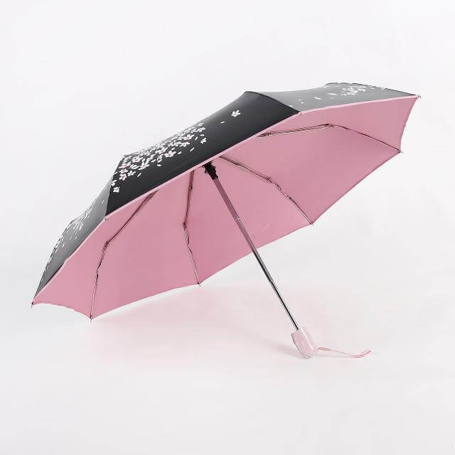 Cherry Blossom Umbrella Anti Uv Sun Parasol