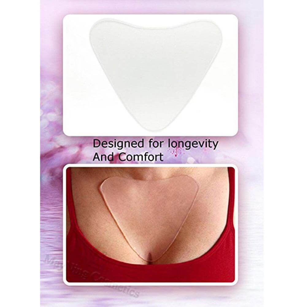 Chest Wrinkles Decollette Pads Silcskin Decollete Anti Chest Wrinkle