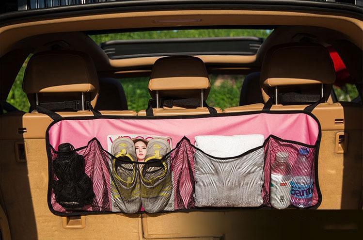 Clear Up Your Car Trunk With Backseat Organizer