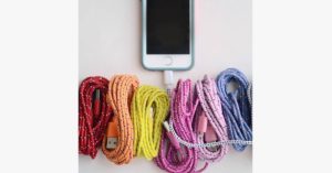 Clearance Multi Type Chargesync Braided Cable For Iphone And Ipad