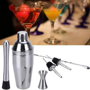 Cocktail Shaker Set 6Pcs Bar Accessories Mixer Set Bar Tool