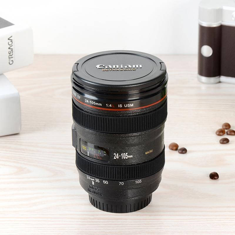 Coffee Mug Camera Lens Mug With Lid Canon Dslr Camera Lens Cup