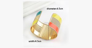 Color Block Bangle