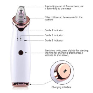 Comedo Blackhead Vacuum Suction Diamond Dermabrasion Machine